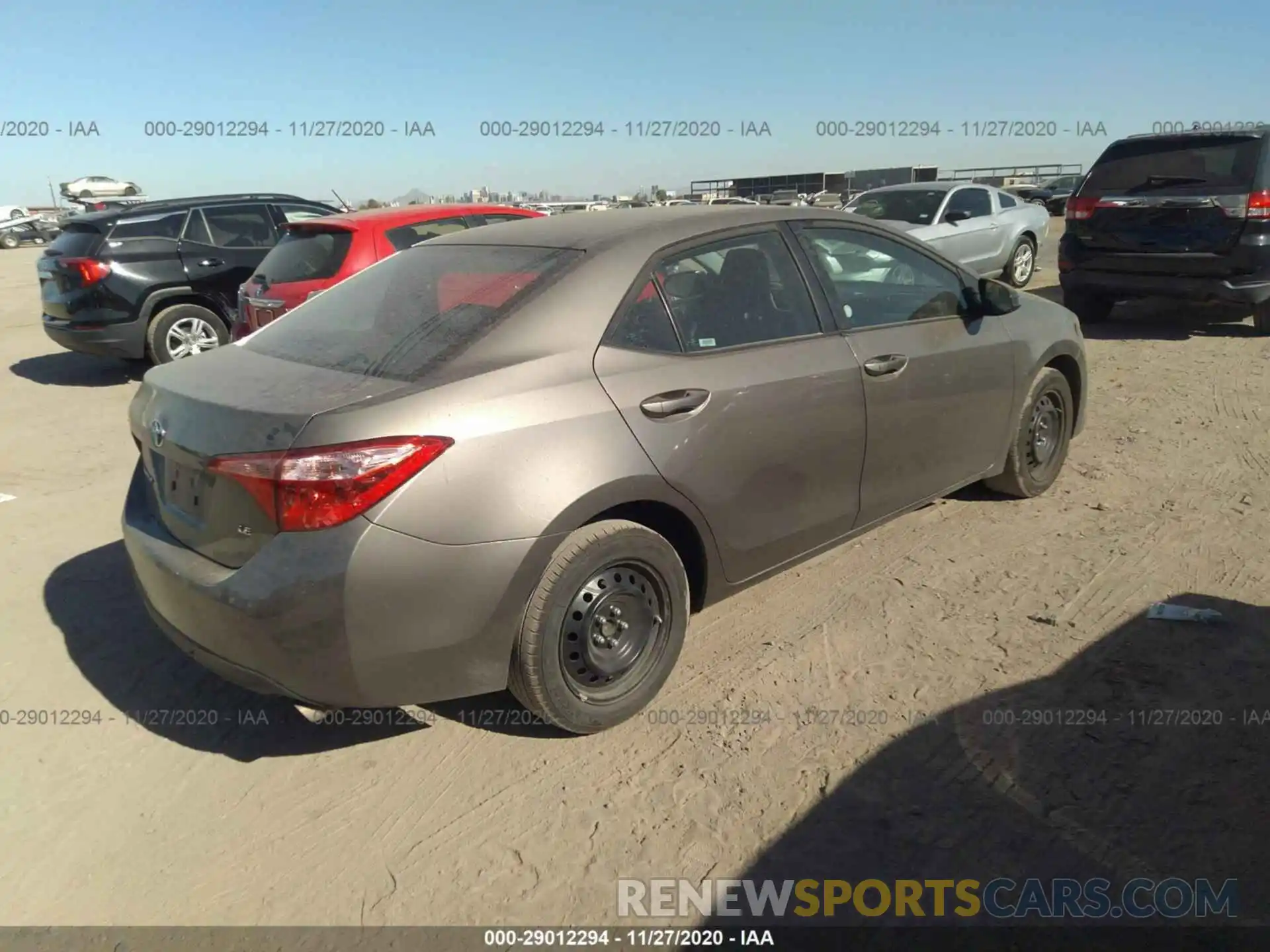 4 Photograph of a damaged car 2T1BURHEXKC231224 TOYOTA COROLLA 2019