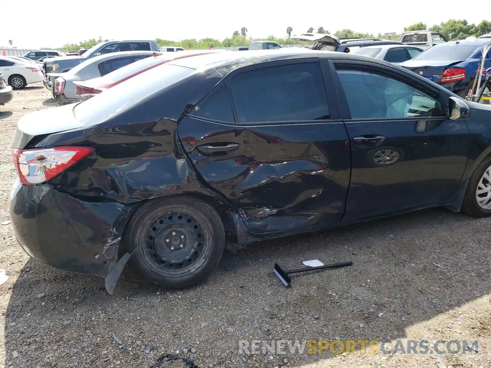 9 Photograph of a damaged car 2T1BURHEXKC231594 TOYOTA COROLLA 2019