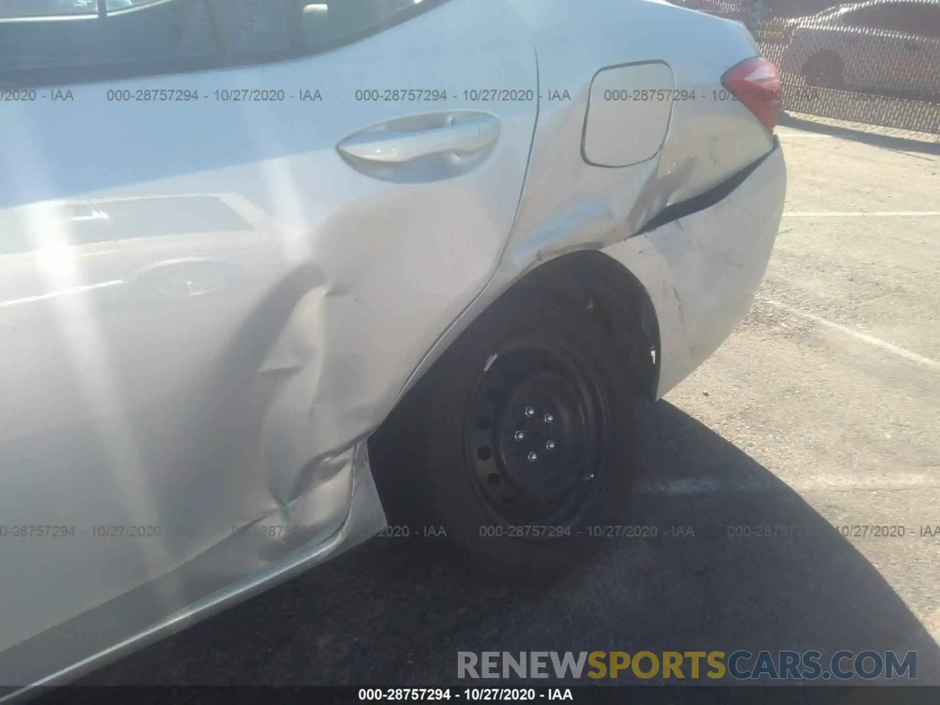 6 Photograph of a damaged car 2T1BURHEXKC231837 TOYOTA COROLLA 2019