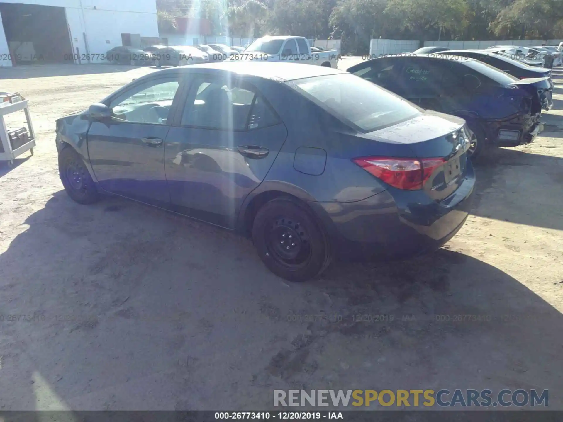 3 Photograph of a damaged car 2T1BURHEXKC232003 TOYOTA COROLLA 2019