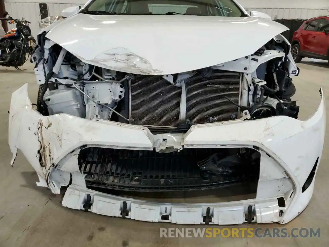 9 Photograph of a damaged car 2T1BURHEXKC232096 TOYOTA COROLLA 2019