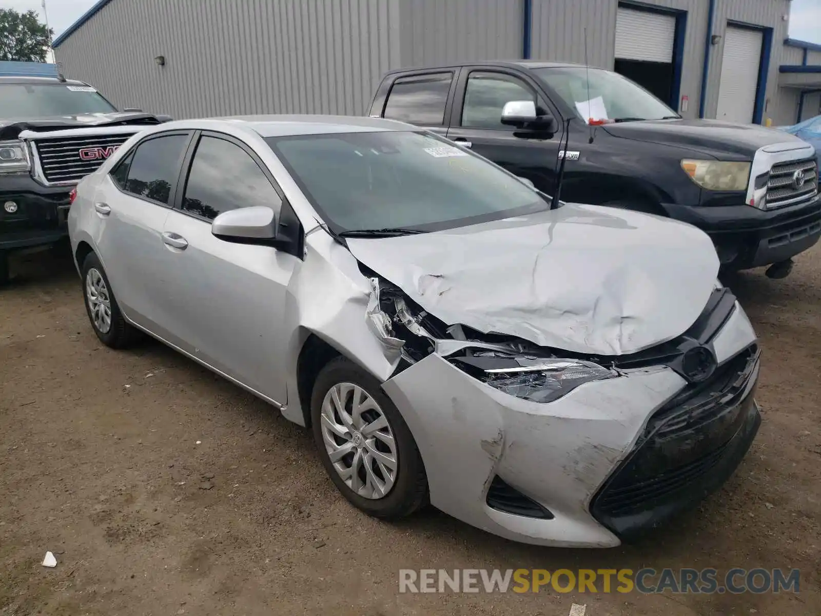 1 Photograph of a damaged car 2T1BURHEXKC232101 TOYOTA COROLLA 2019