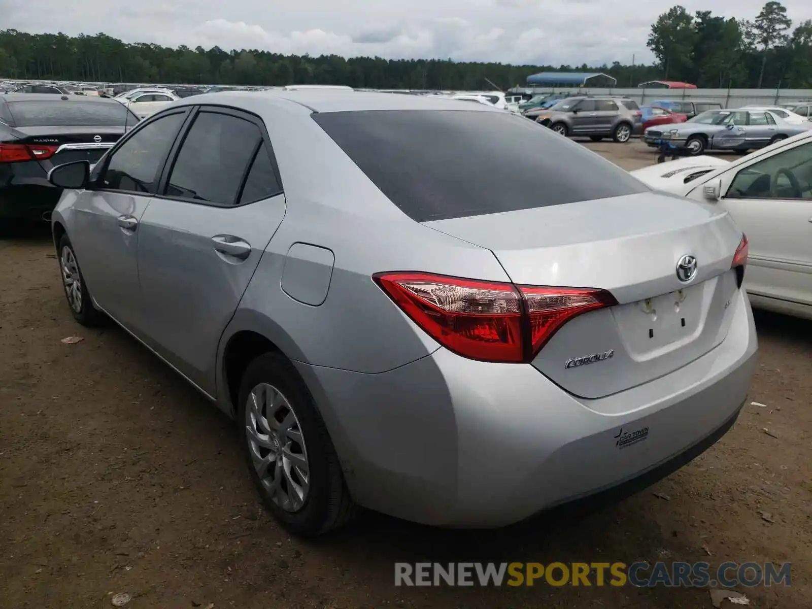 3 Photograph of a damaged car 2T1BURHEXKC232101 TOYOTA COROLLA 2019