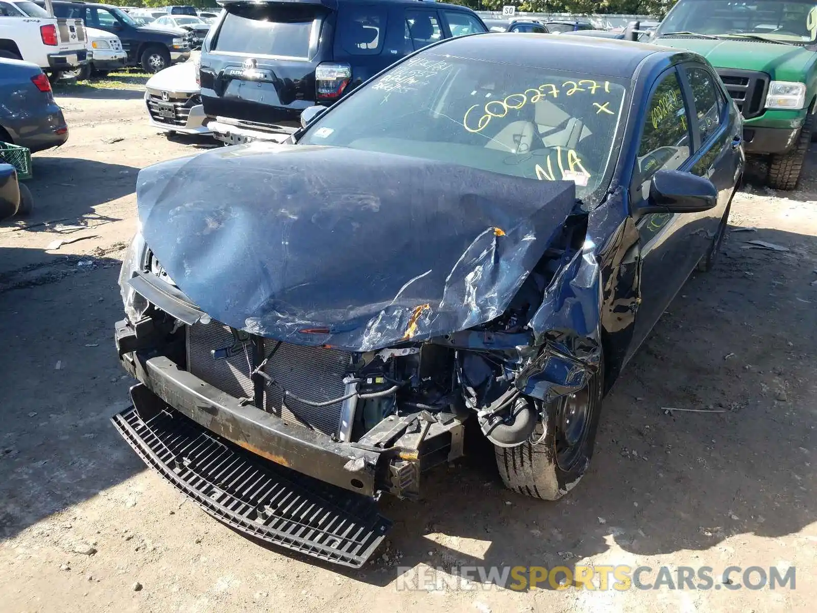 2 Photograph of a damaged car 2T1BURHEXKC232115 TOYOTA COROLLA 2019