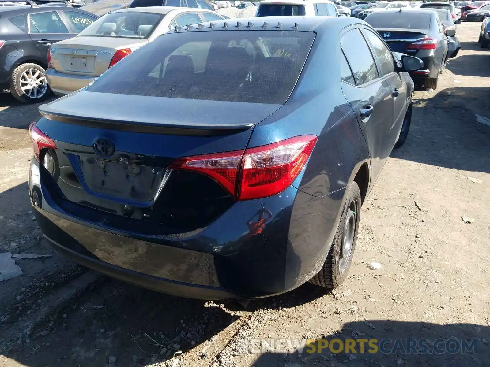 4 Photograph of a damaged car 2T1BURHEXKC232115 TOYOTA COROLLA 2019