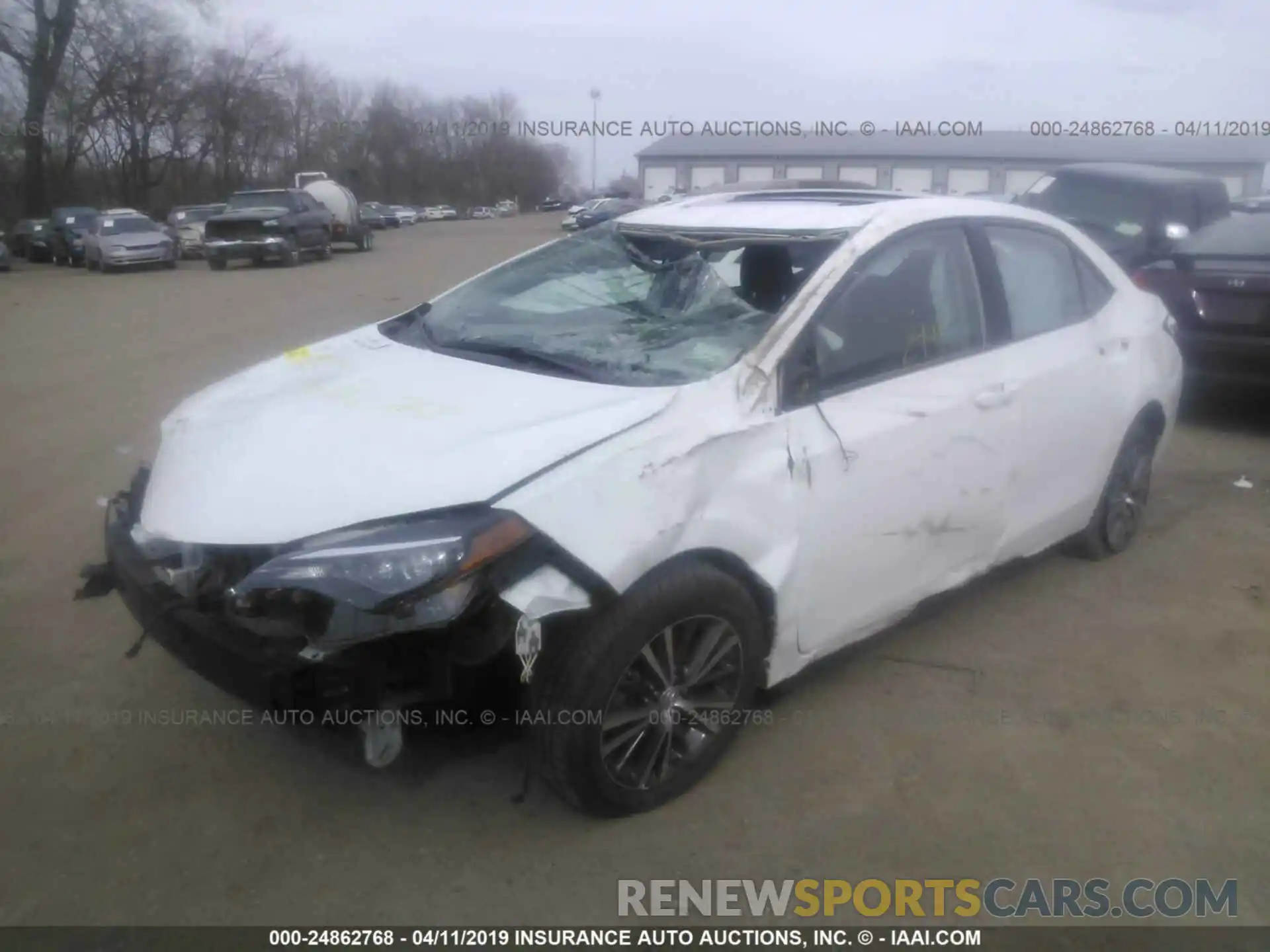 2 Photograph of a damaged car 2T1BURHEXKC232132 TOYOTA COROLLA 2019