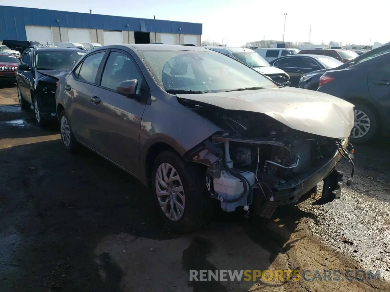 1 Photograph of a damaged car 2T1BURHEXKC232745 TOYOTA COROLLA 2019