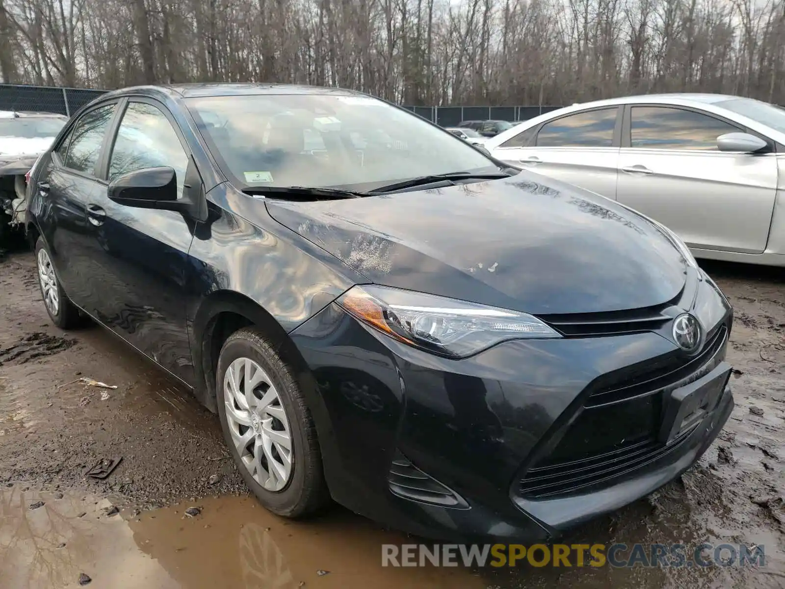 1 Photograph of a damaged car 2T1BURHEXKC232843 TOYOTA COROLLA 2019