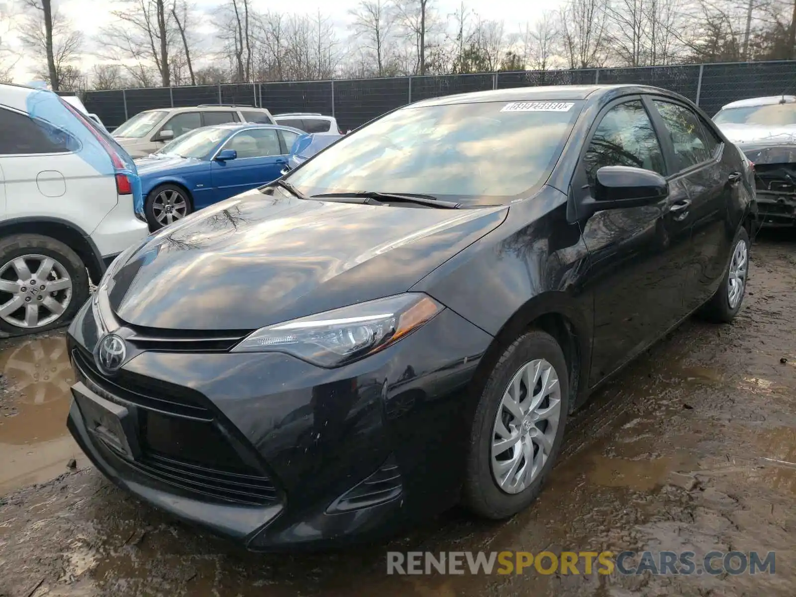 2 Photograph of a damaged car 2T1BURHEXKC232843 TOYOTA COROLLA 2019