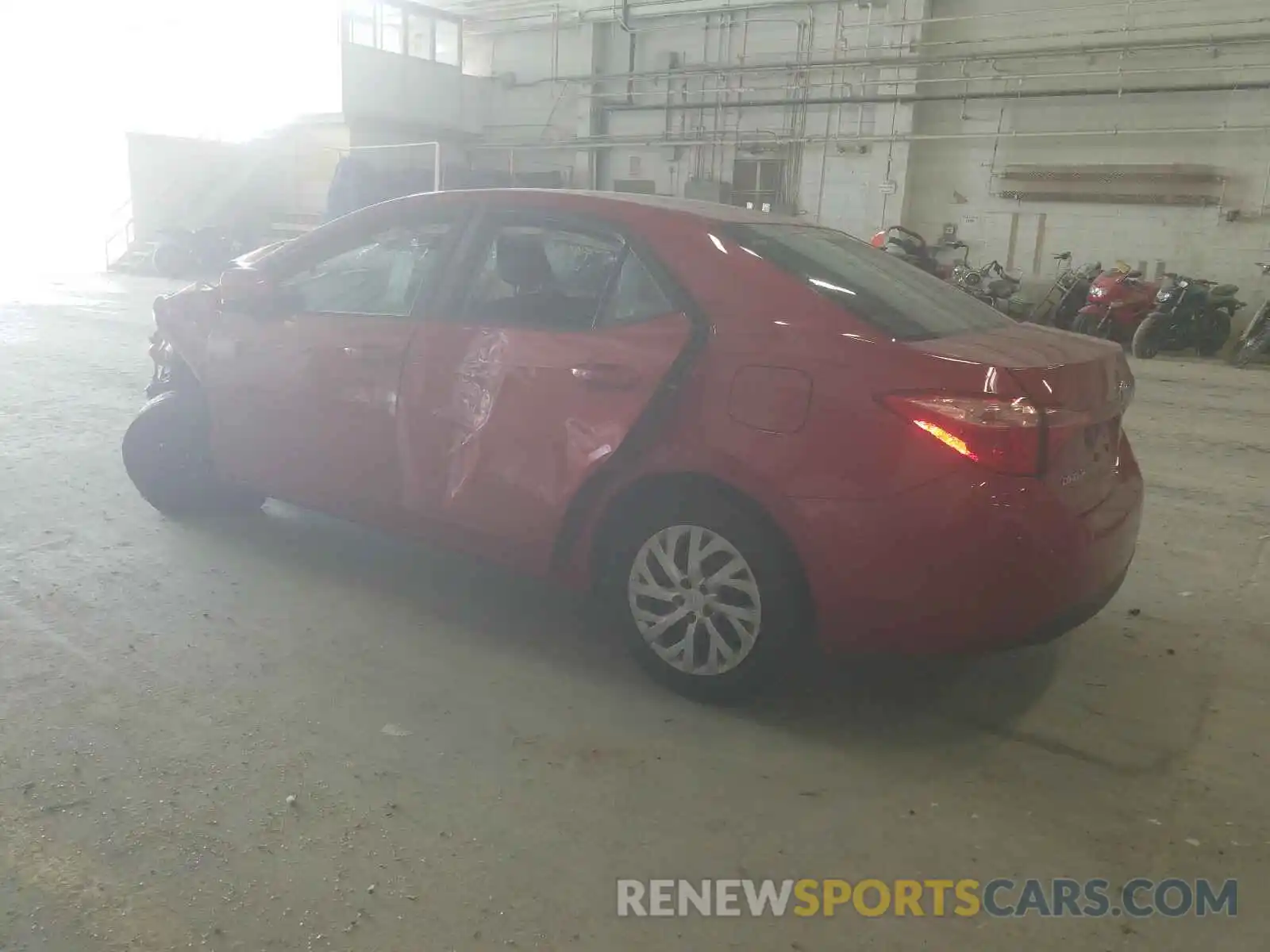 3 Photograph of a damaged car 2T1BURHEXKC233071 TOYOTA COROLLA 2019