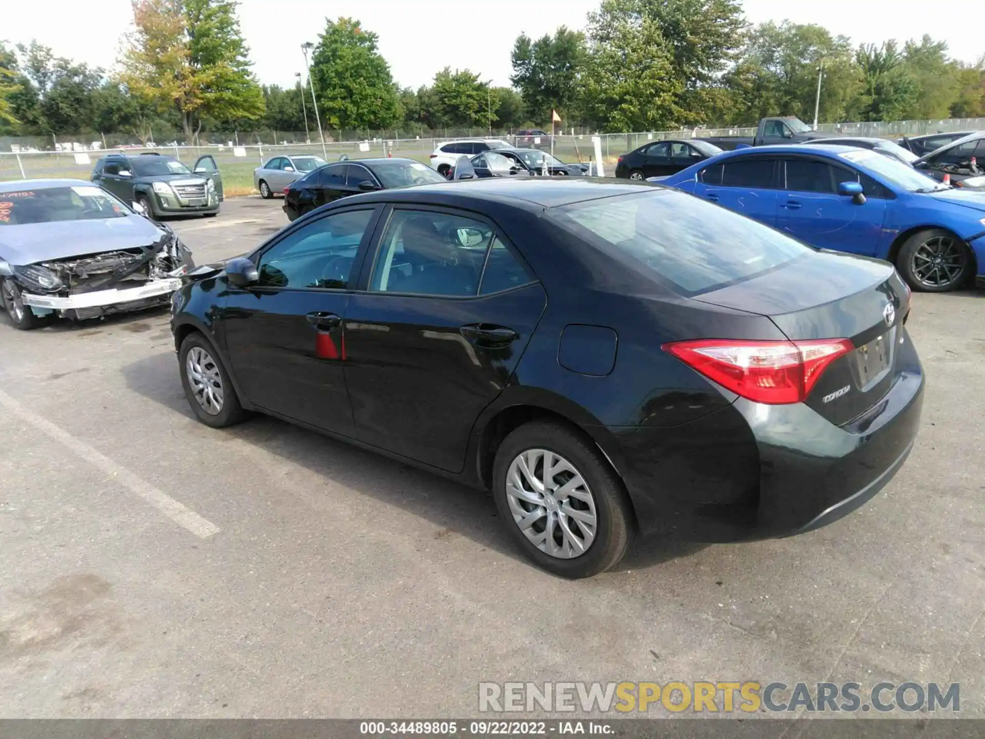 3 Photograph of a damaged car 2T1BURHEXKC233507 TOYOTA COROLLA 2019