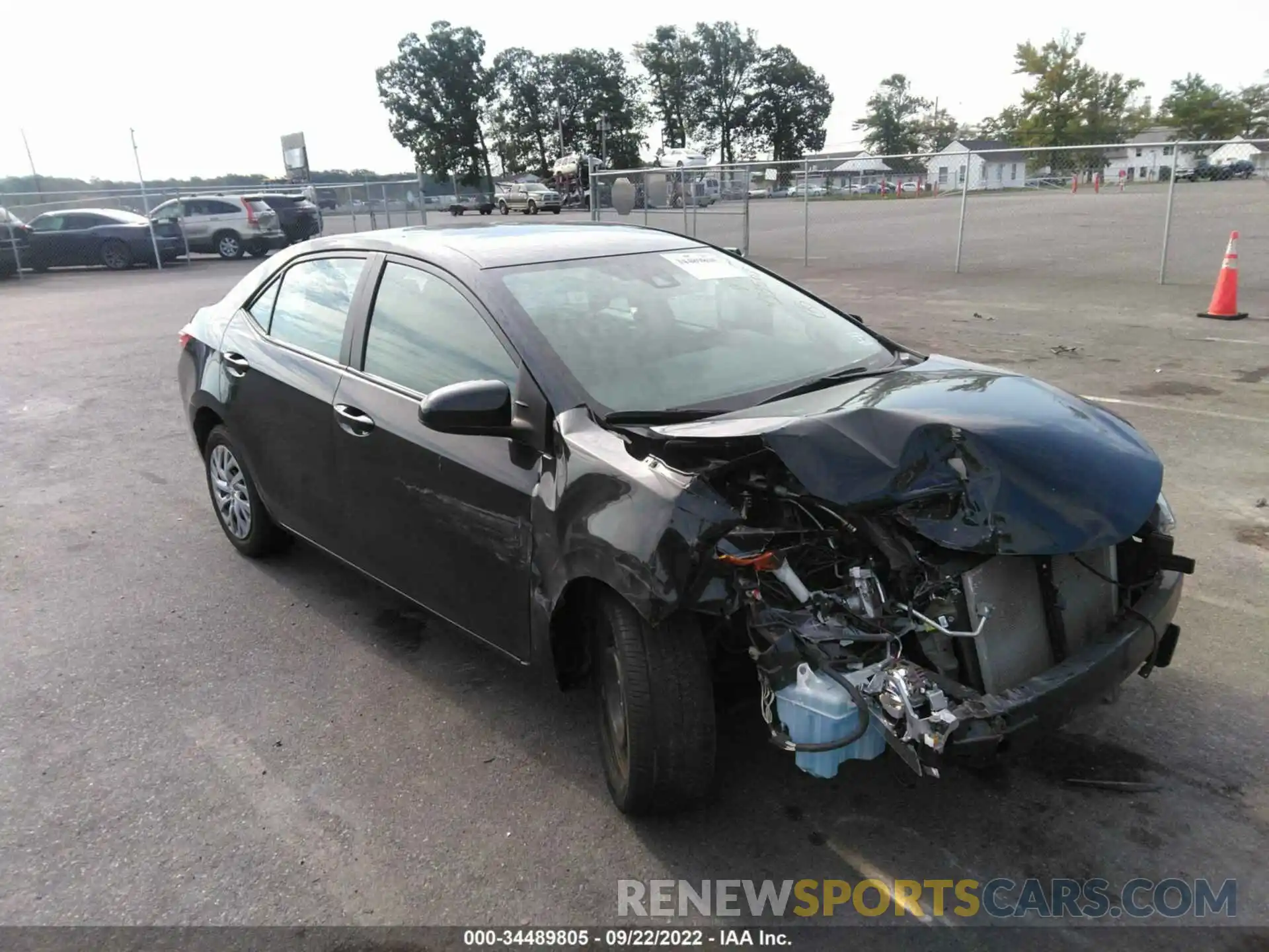 6 Photograph of a damaged car 2T1BURHEXKC233507 TOYOTA COROLLA 2019