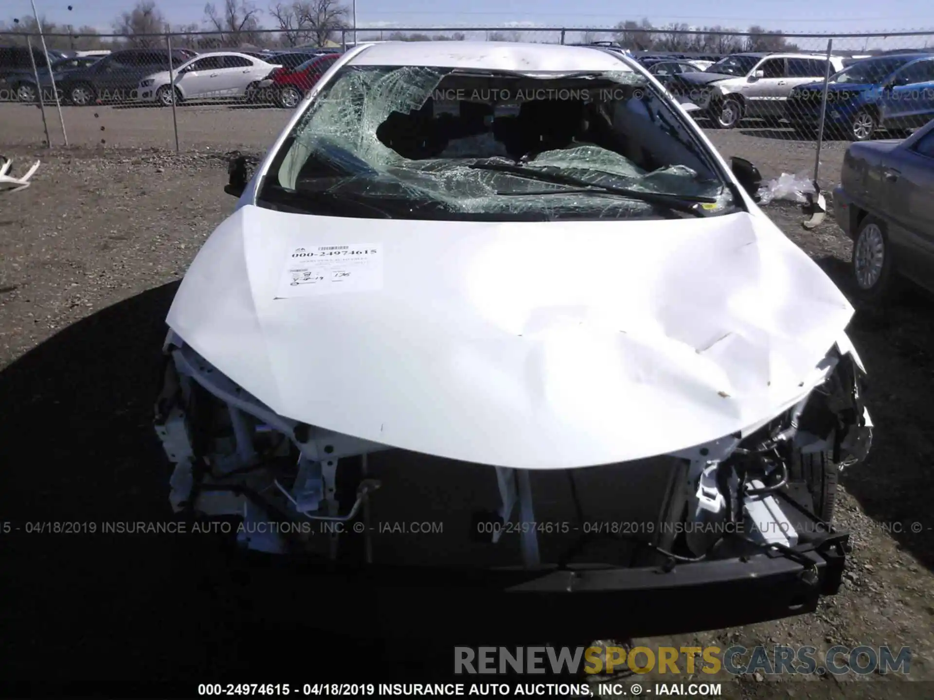 6 Photograph of a damaged car 2T1BURHEXKC233989 TOYOTA COROLLA 2019