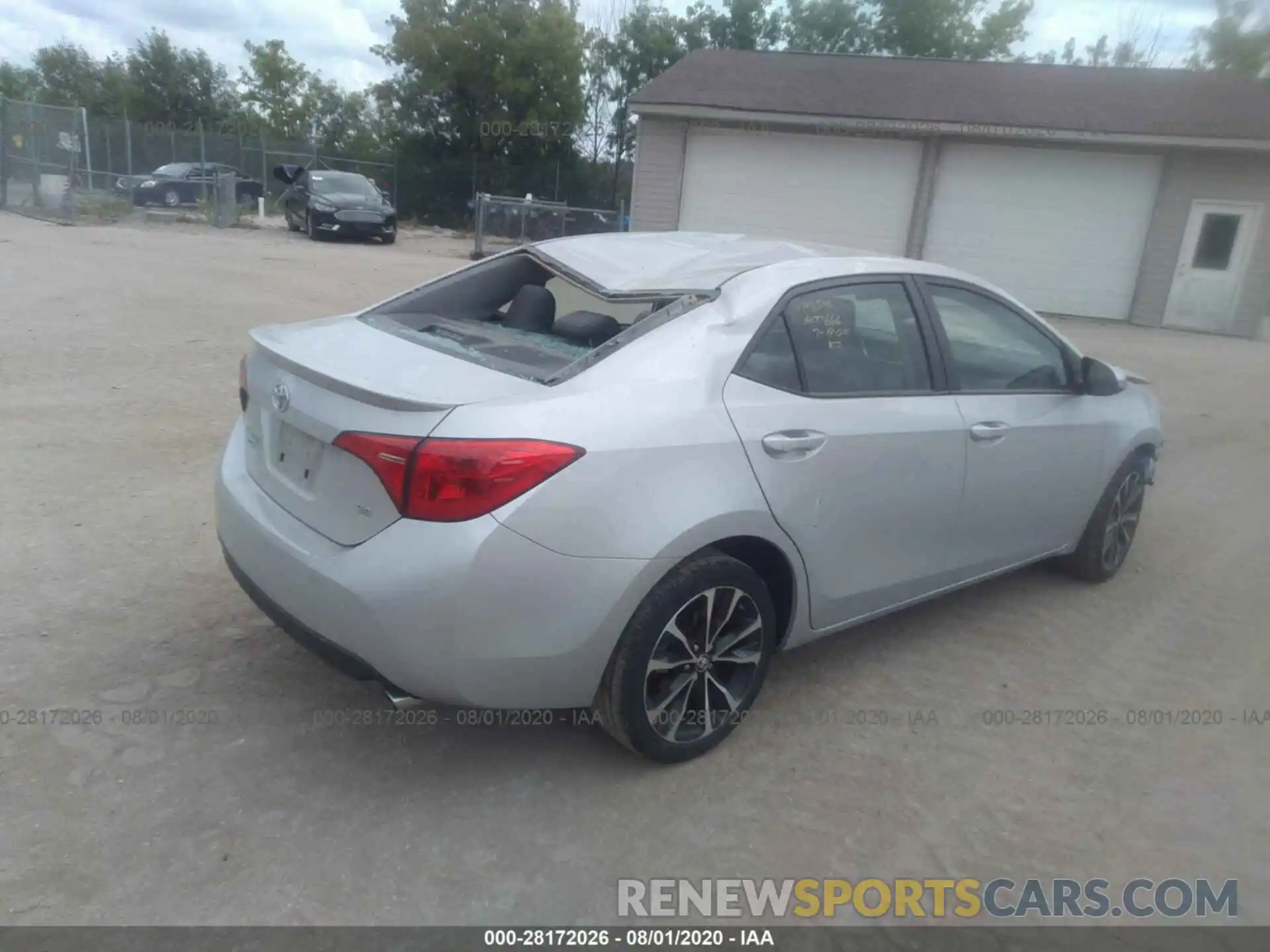 4 Photograph of a damaged car 2T1BURHEXKC234303 TOYOTA COROLLA 2019