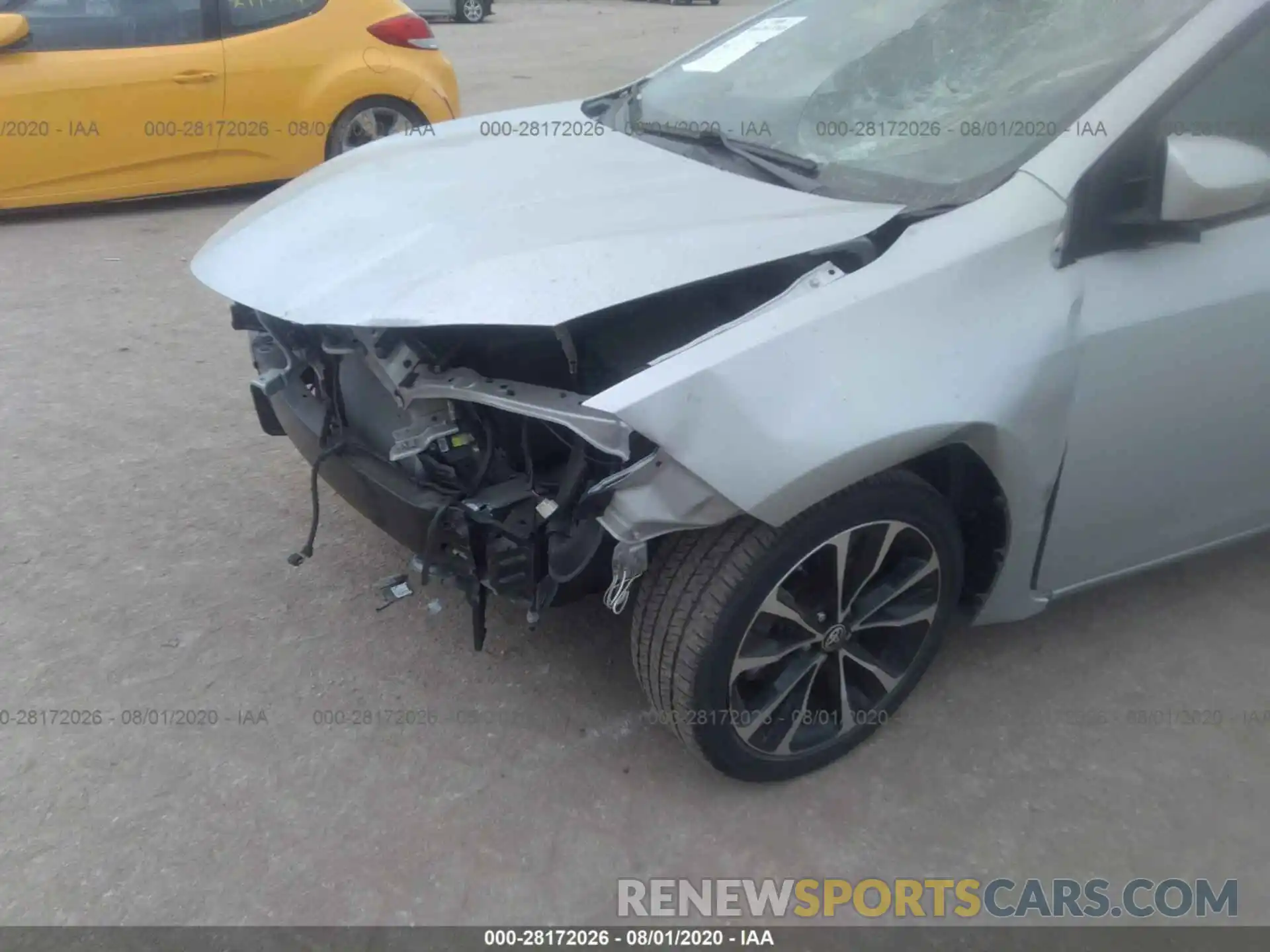 6 Photograph of a damaged car 2T1BURHEXKC234303 TOYOTA COROLLA 2019