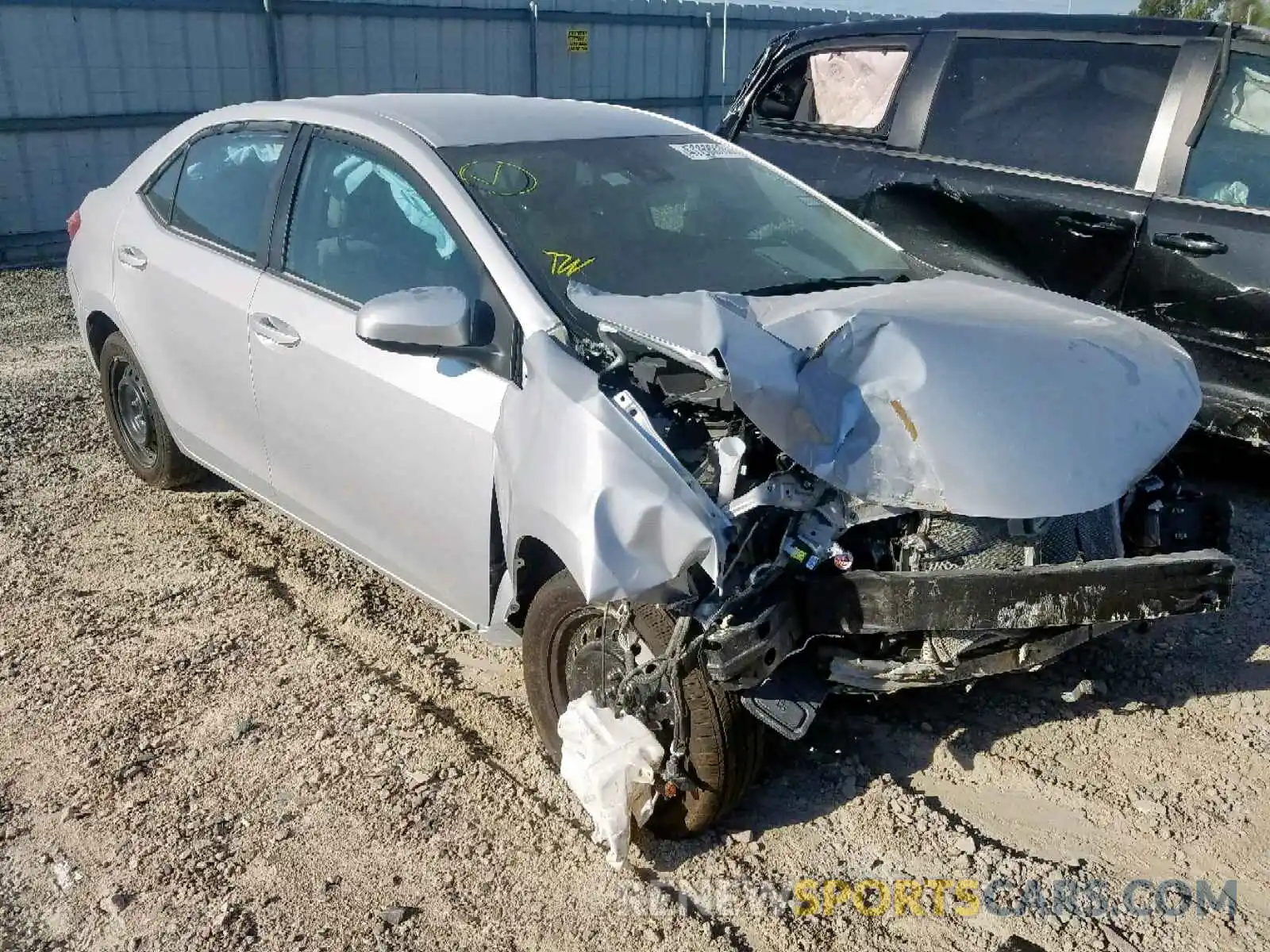 1 Photograph of a damaged car 2T1BURHEXKC234656 TOYOTA COROLLA 2019