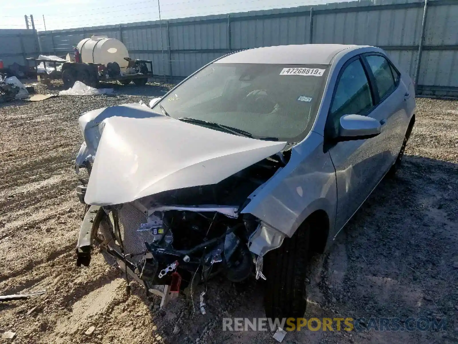 2 Photograph of a damaged car 2T1BURHEXKC234656 TOYOTA COROLLA 2019