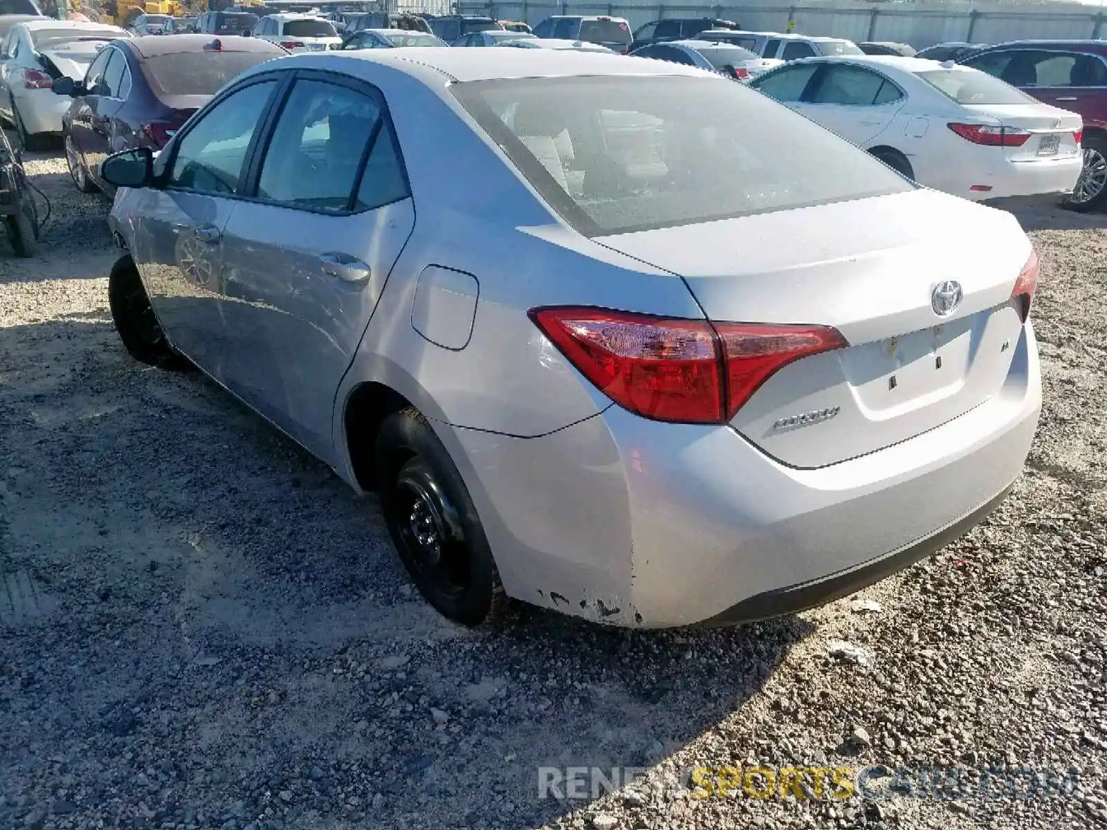 3 Photograph of a damaged car 2T1BURHEXKC234656 TOYOTA COROLLA 2019