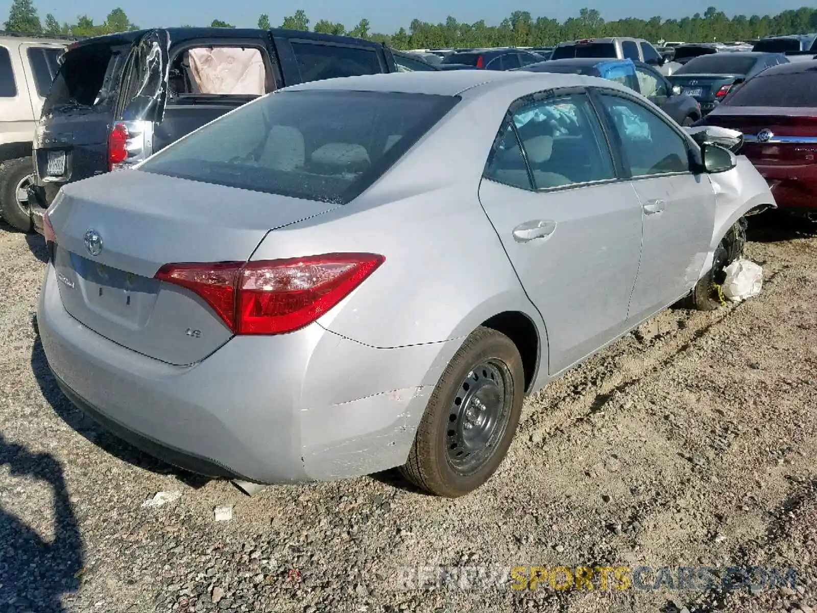 4 Photograph of a damaged car 2T1BURHEXKC234656 TOYOTA COROLLA 2019