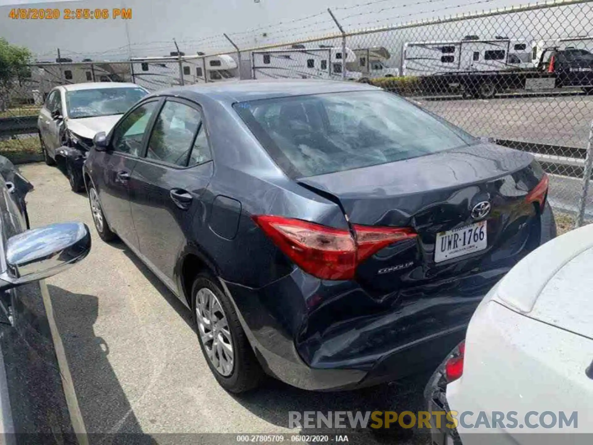 5 Photograph of a damaged car 2T1BURHEXKC235144 TOYOTA COROLLA 2019