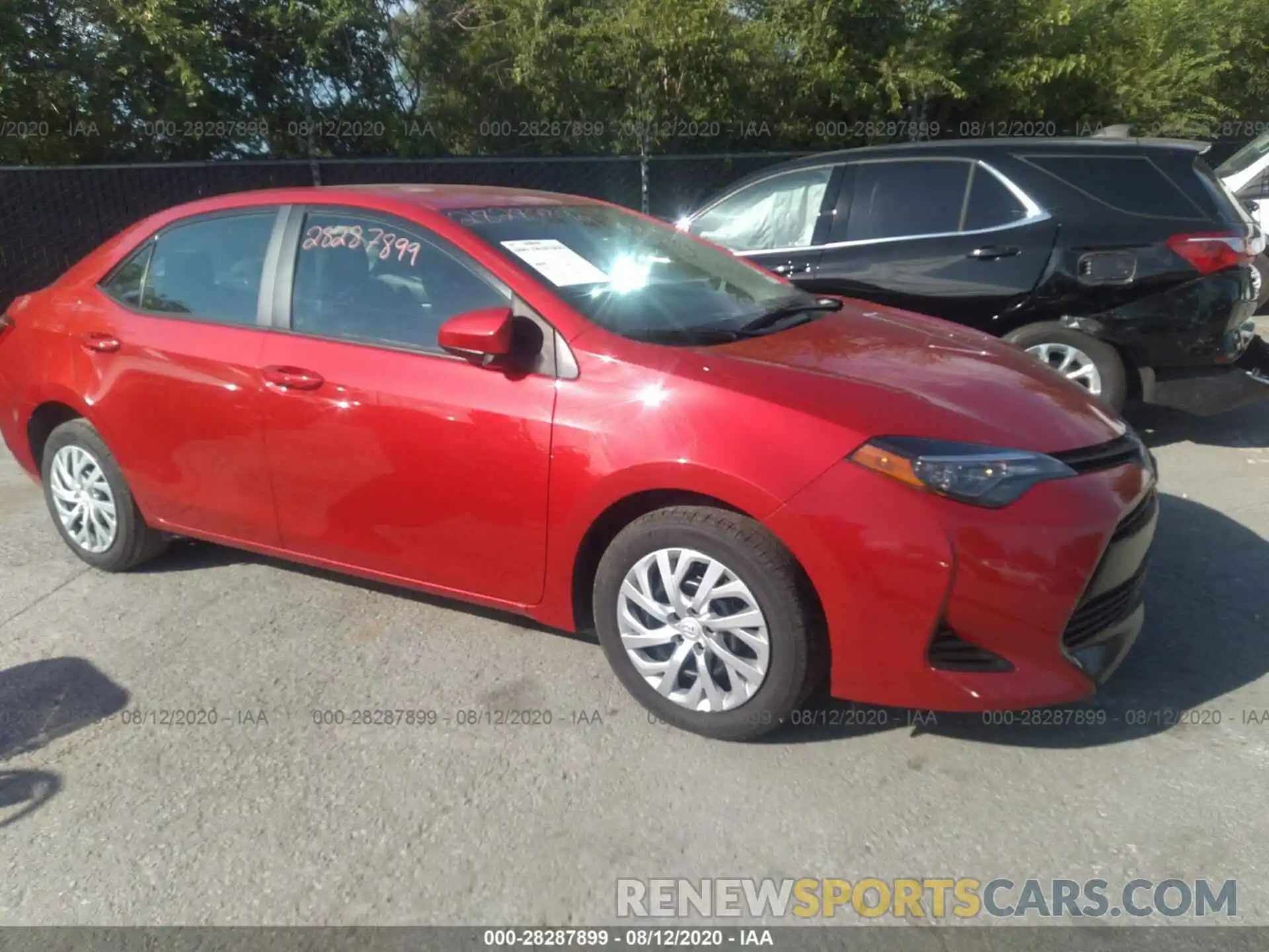 1 Photograph of a damaged car 2T1BURHEXKC235371 TOYOTA COROLLA 2019