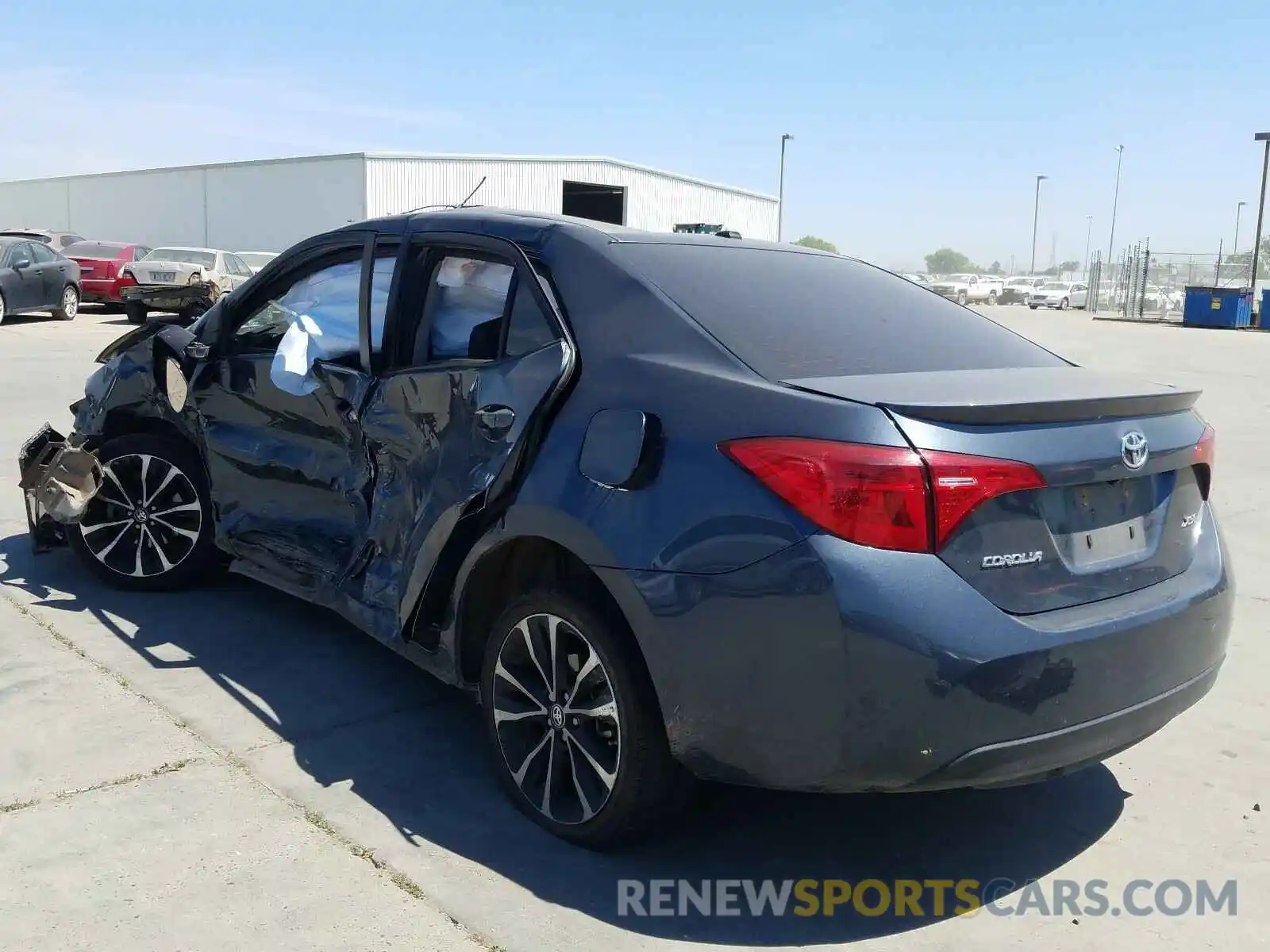 3 Photograph of a damaged car 2T1BURHEXKC235712 TOYOTA COROLLA 2019