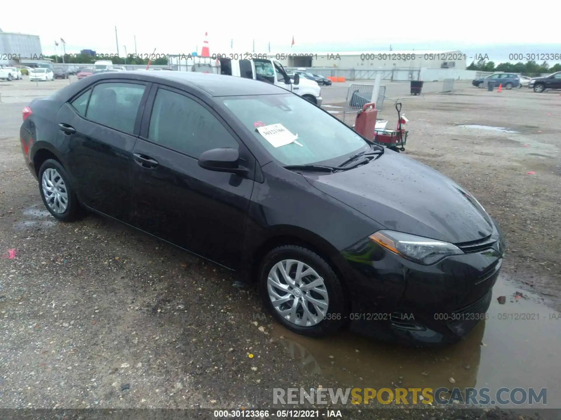 1 Photograph of a damaged car 2T1BURHEXKC235757 TOYOTA COROLLA 2019