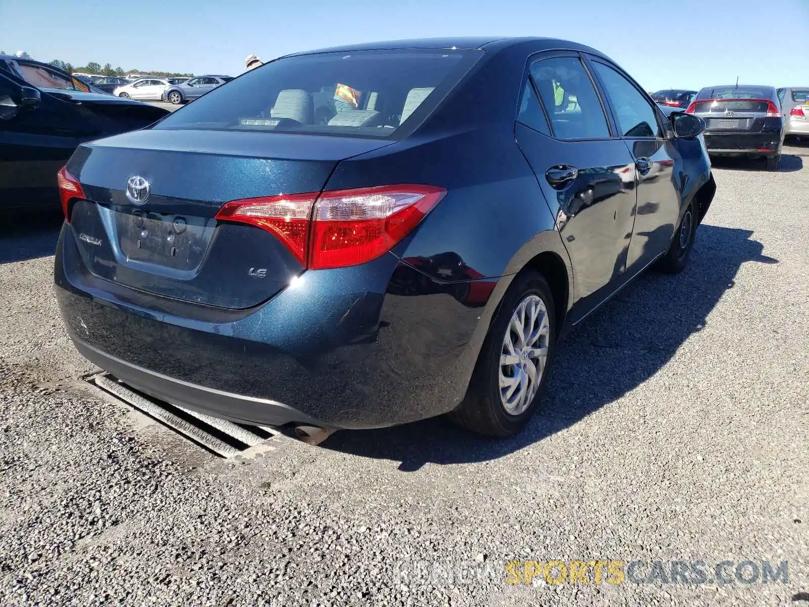 4 Photograph of a damaged car 2T1BURHEXKC235760 TOYOTA COROLLA 2019