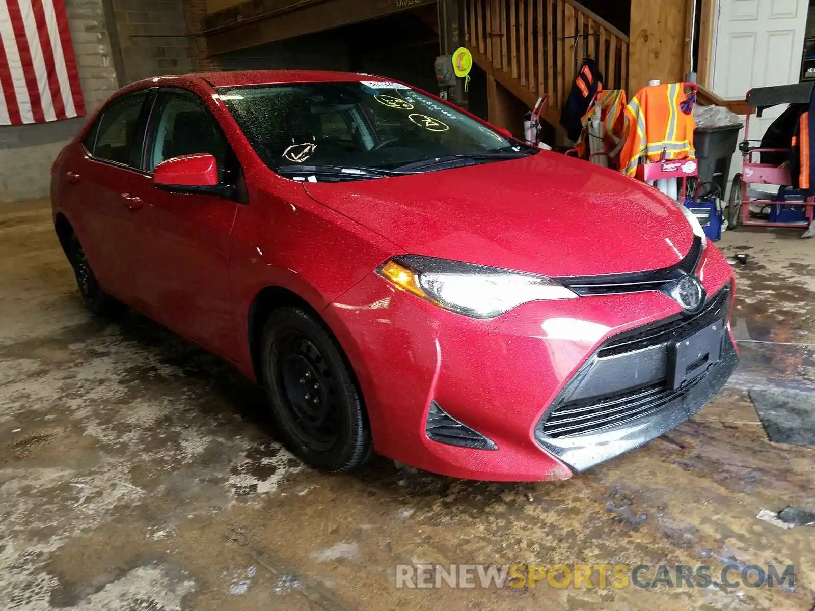 1 Photograph of a damaged car 2T1BURHEXKC235855 TOYOTA COROLLA 2019