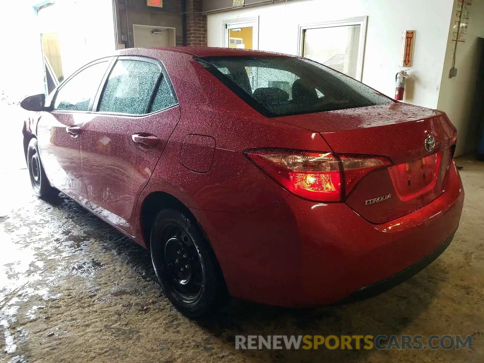 3 Photograph of a damaged car 2T1BURHEXKC235855 TOYOTA COROLLA 2019