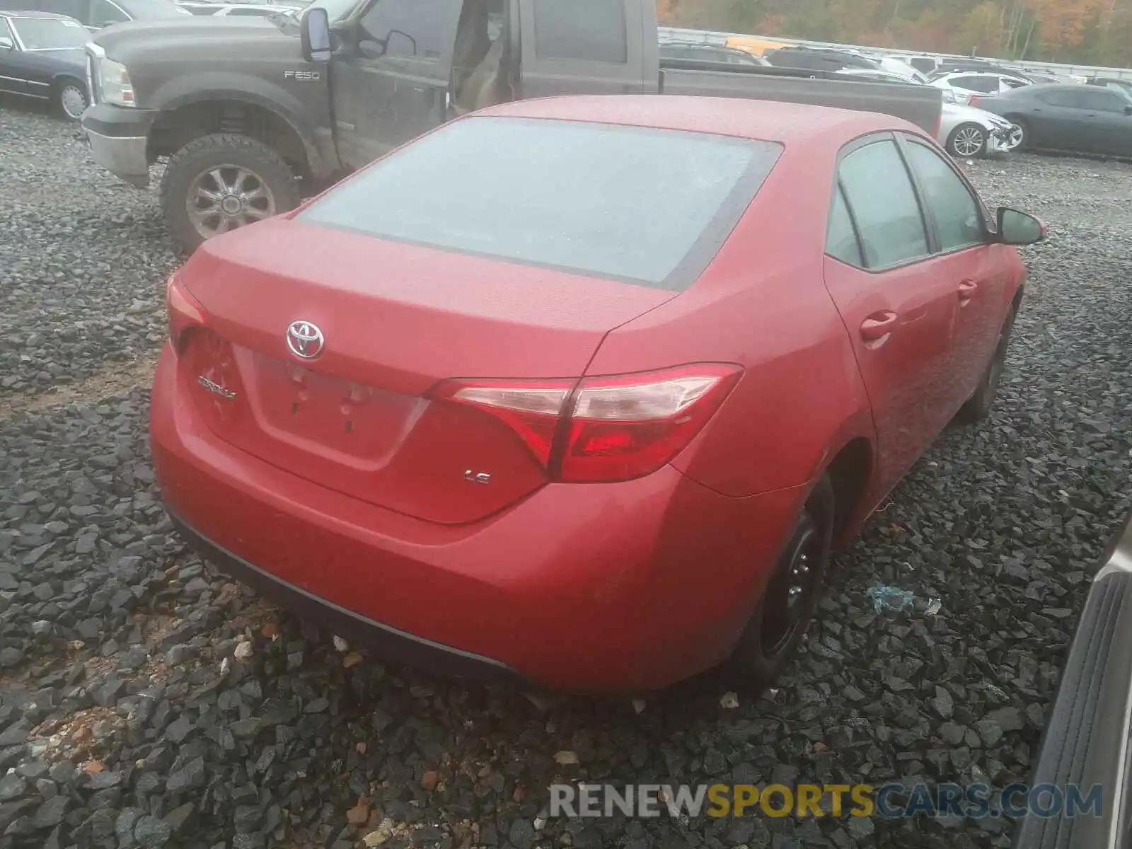 4 Photograph of a damaged car 2T1BURHEXKC235855 TOYOTA COROLLA 2019