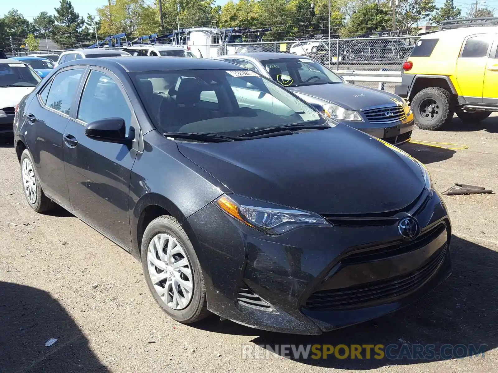 1 Photograph of a damaged car 2T1BURHEXKC236102 TOYOTA COROLLA 2019