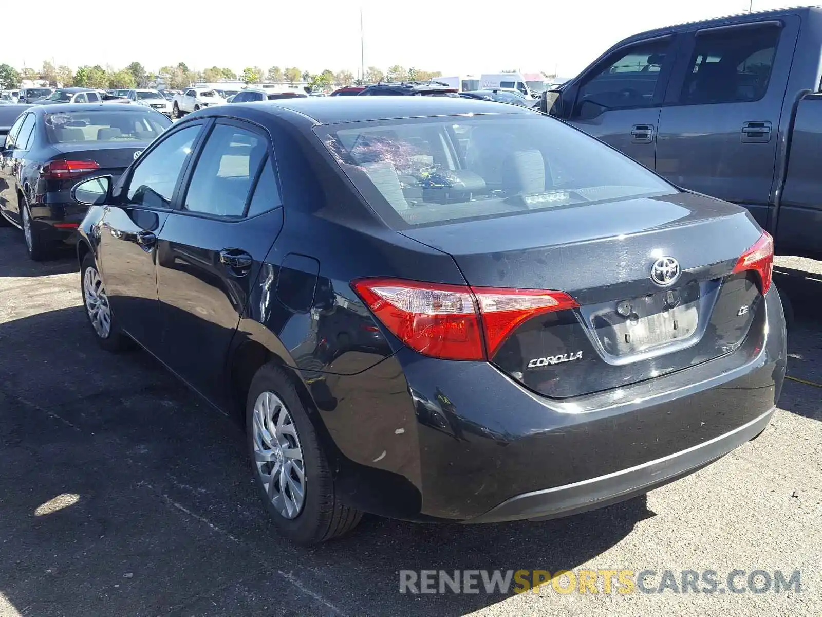 3 Photograph of a damaged car 2T1BURHEXKC236102 TOYOTA COROLLA 2019