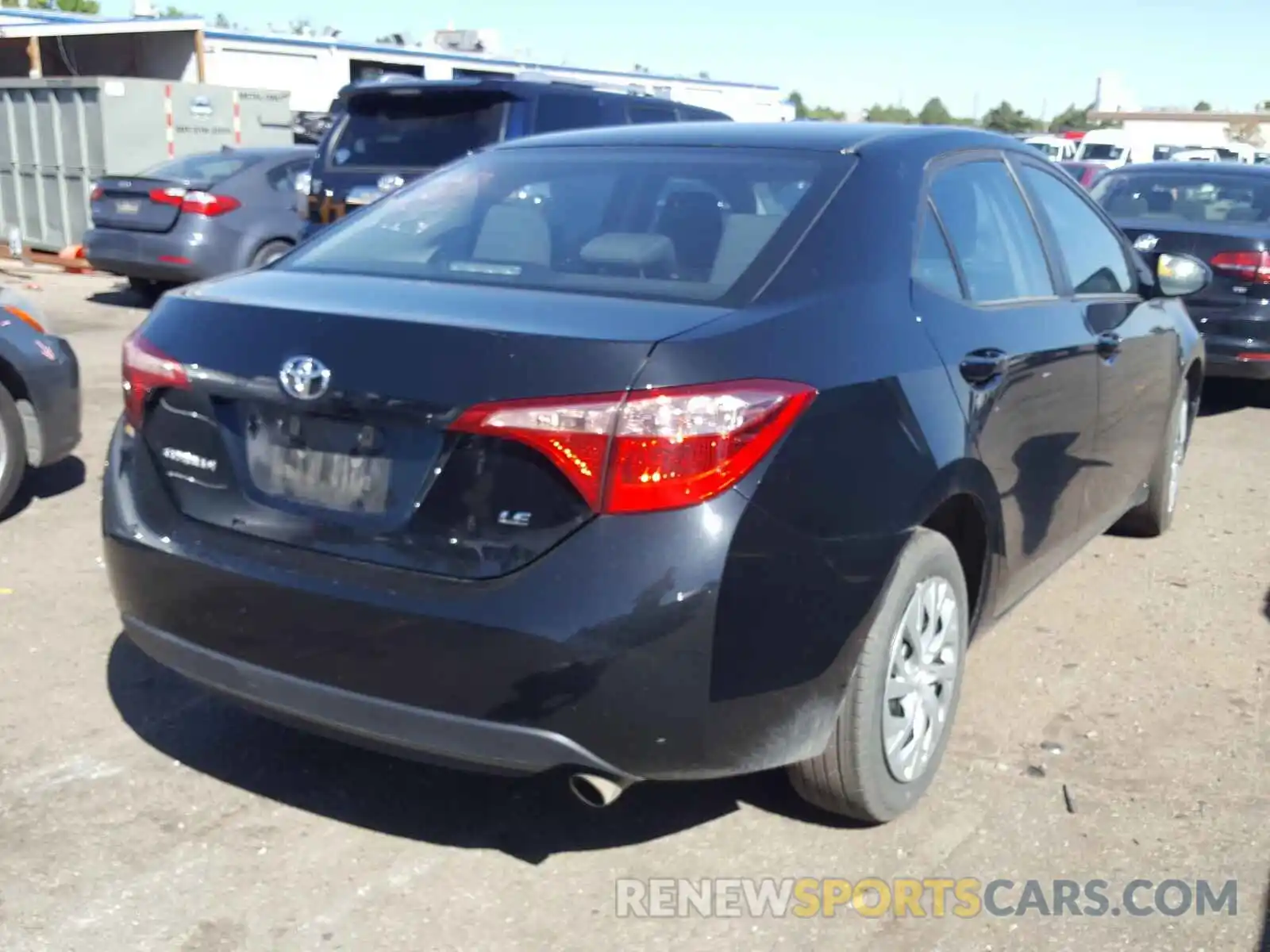 4 Photograph of a damaged car 2T1BURHEXKC236102 TOYOTA COROLLA 2019