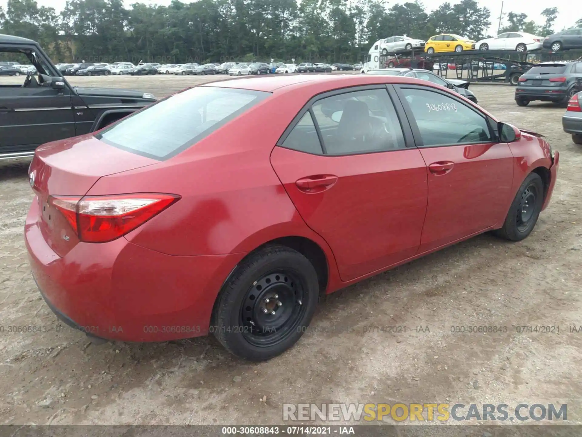 4 Photograph of a damaged car 2T1BURHEXKC236200 TOYOTA COROLLA 2019