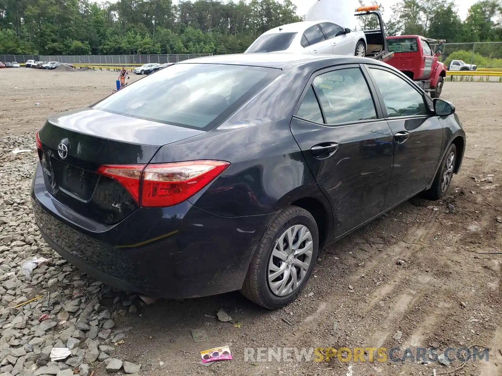 4 Photograph of a damaged car 2T1BURHEXKC236505 TOYOTA COROLLA 2019