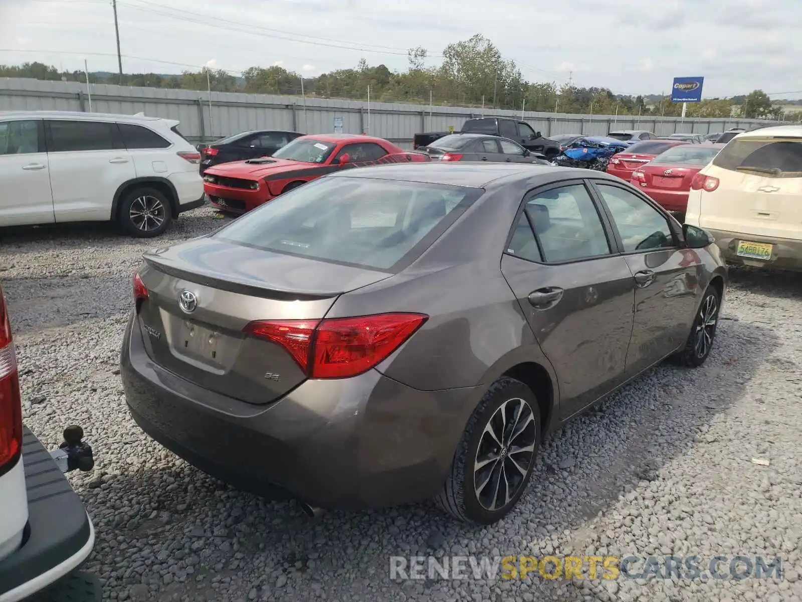 4 Photograph of a damaged car 2T1BURHEXKC236617 TOYOTA COROLLA 2019