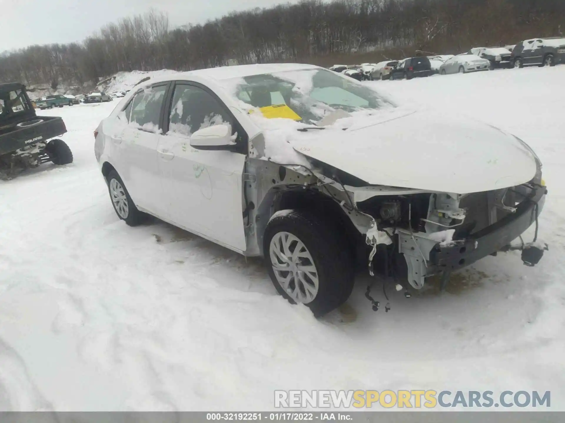 1 Photograph of a damaged car 2T1BURHEXKC236780 TOYOTA COROLLA 2019