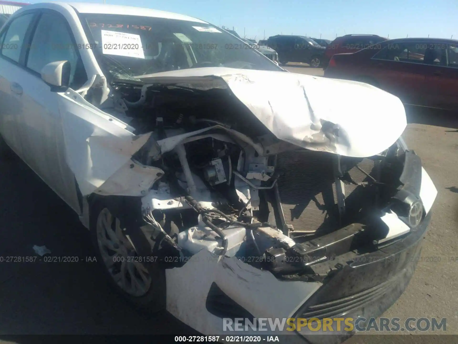 6 Photograph of a damaged car 2T1BURHEXKC237069 TOYOTA COROLLA 2019