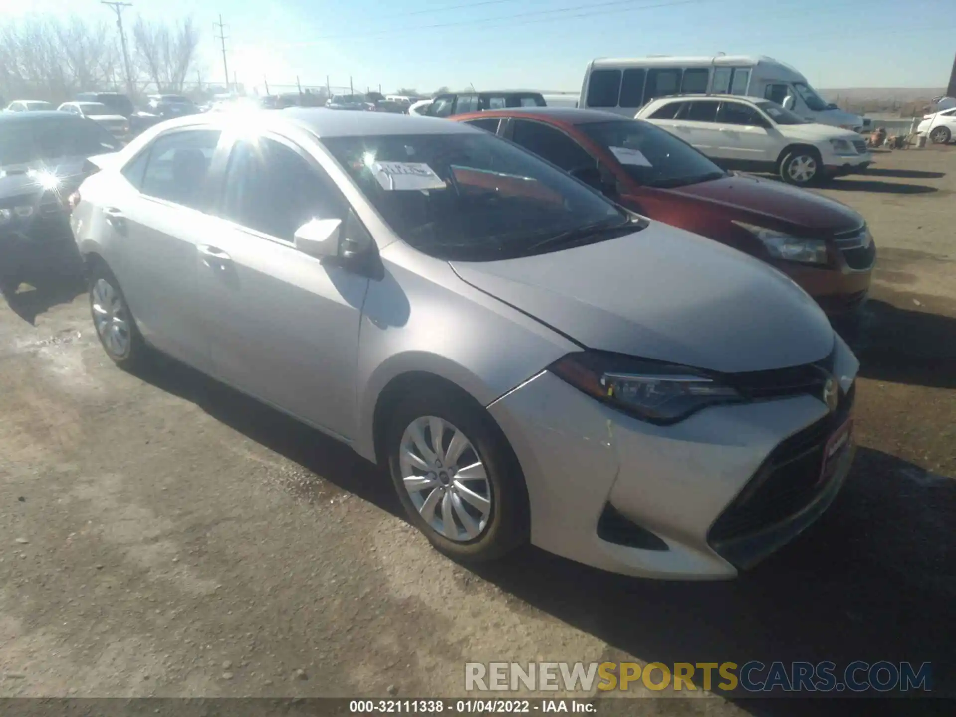 1 Photograph of a damaged car 2T1BURHEXKC237122 TOYOTA COROLLA 2019