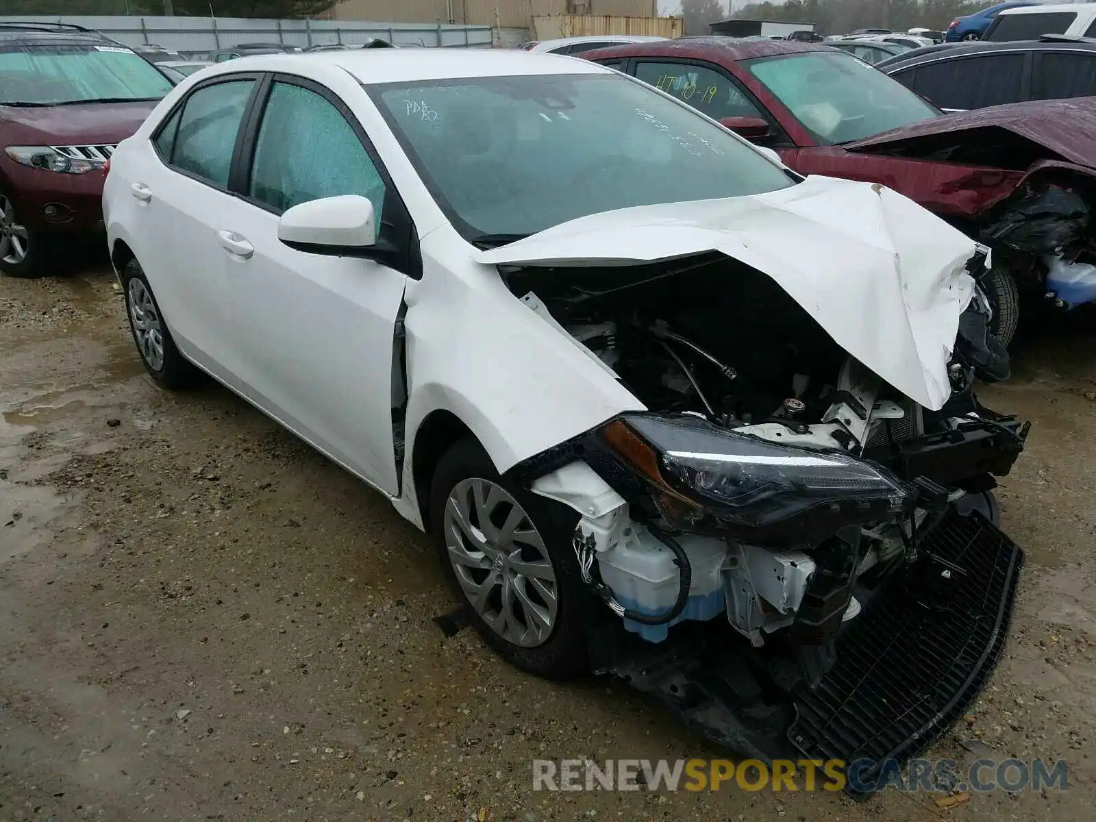 1 Photograph of a damaged car 2T1BURHEXKC238190 TOYOTA COROLLA 2019