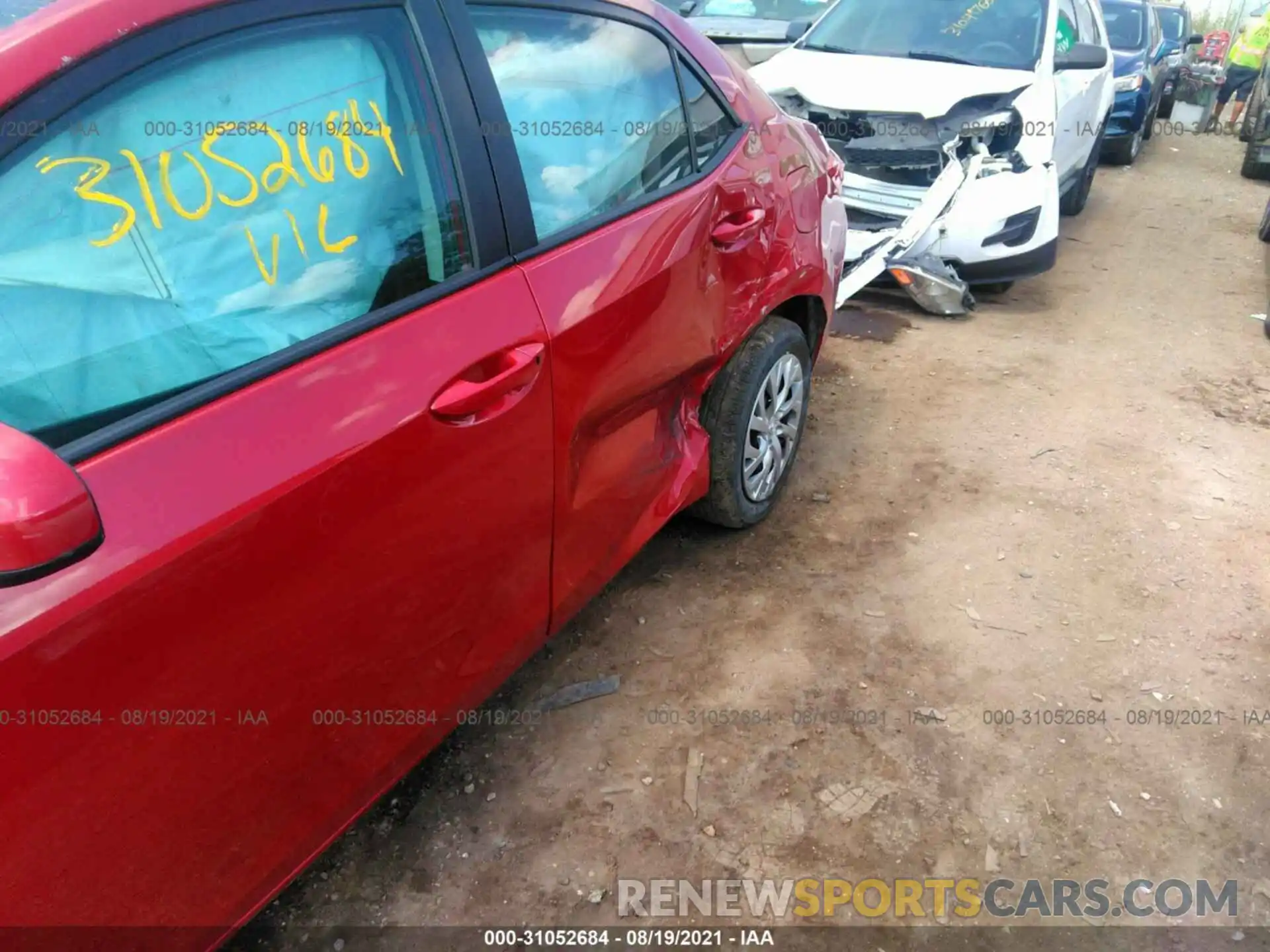 6 Photograph of a damaged car 2T1BURHEXKC238240 TOYOTA COROLLA 2019