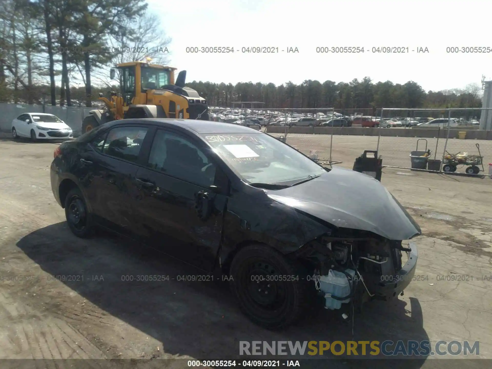 1 Photograph of a damaged car 2T1BURHEXKC238688 TOYOTA COROLLA 2019