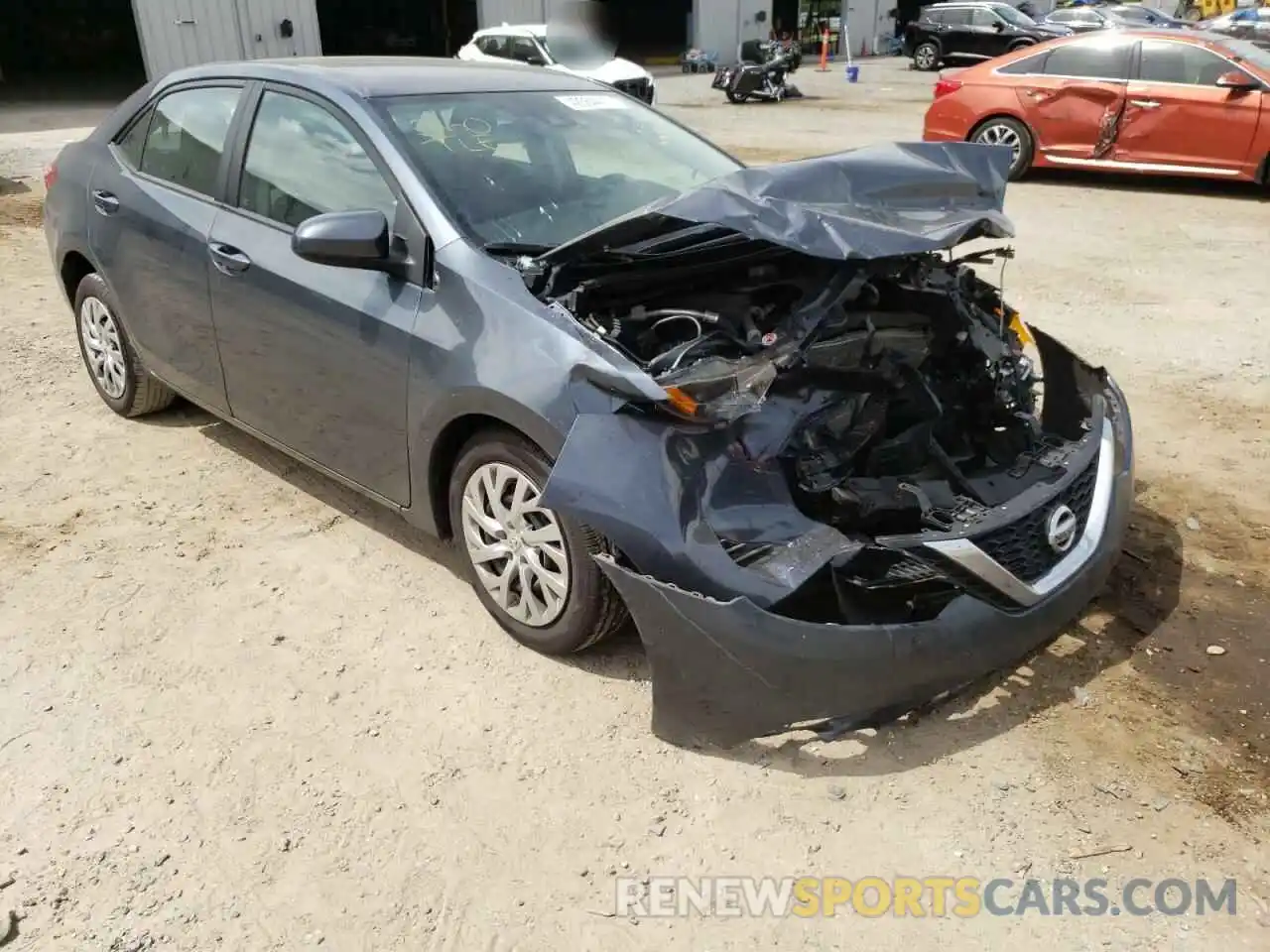 1 Photograph of a damaged car 2T1BURHEXKC238822 TOYOTA COROLLA 2019