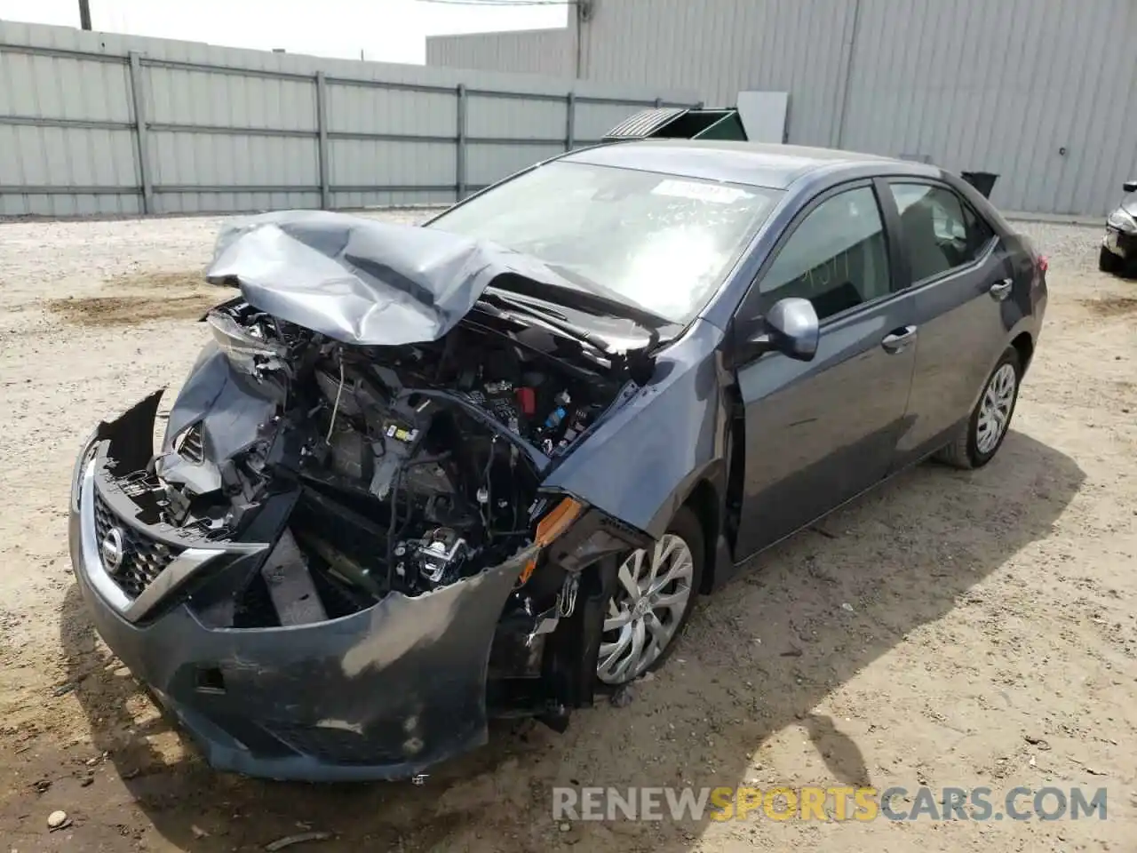 2 Photograph of a damaged car 2T1BURHEXKC238822 TOYOTA COROLLA 2019