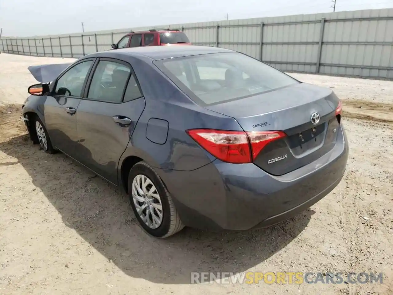 3 Photograph of a damaged car 2T1BURHEXKC238822 TOYOTA COROLLA 2019