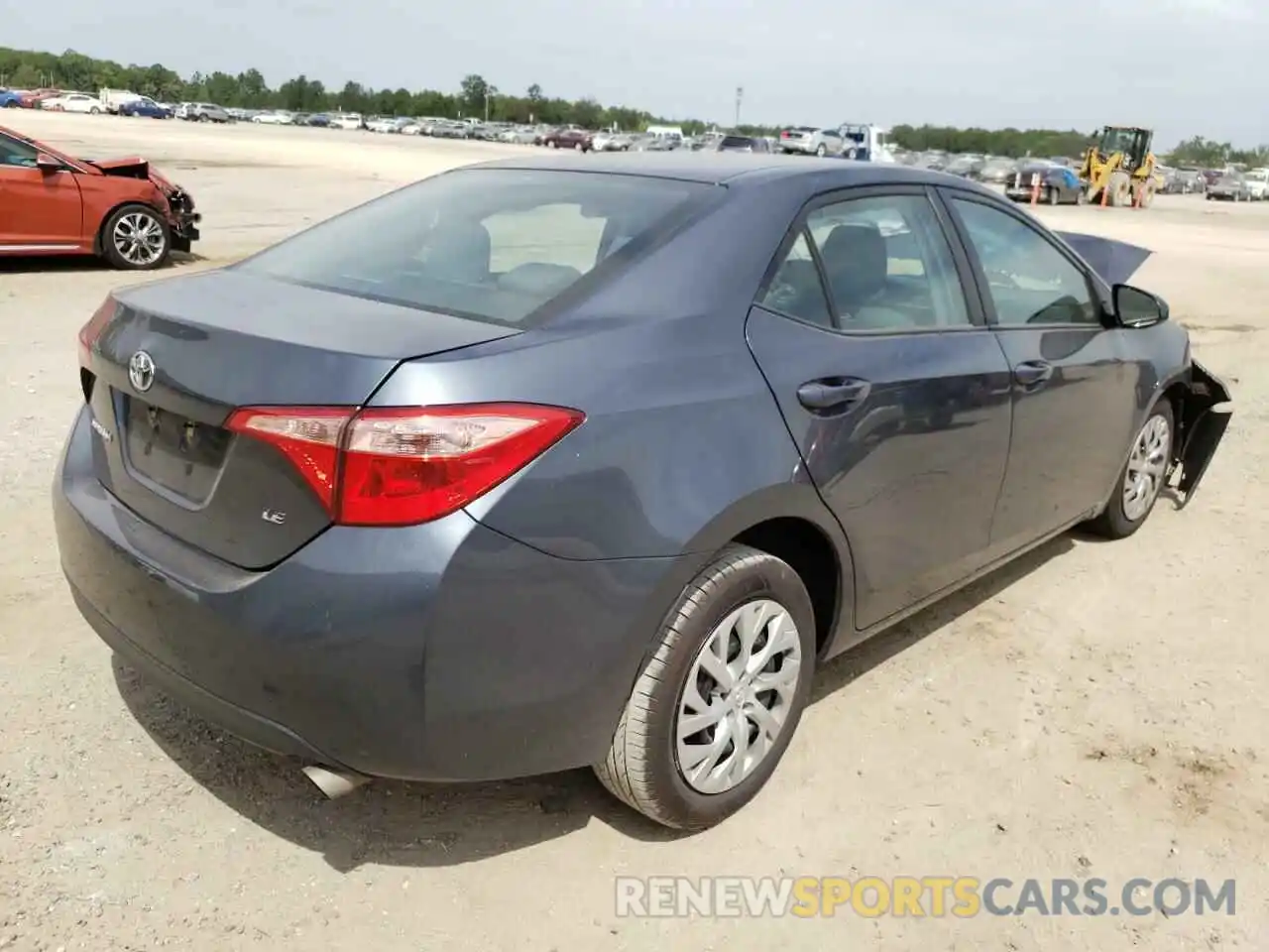 4 Photograph of a damaged car 2T1BURHEXKC238822 TOYOTA COROLLA 2019