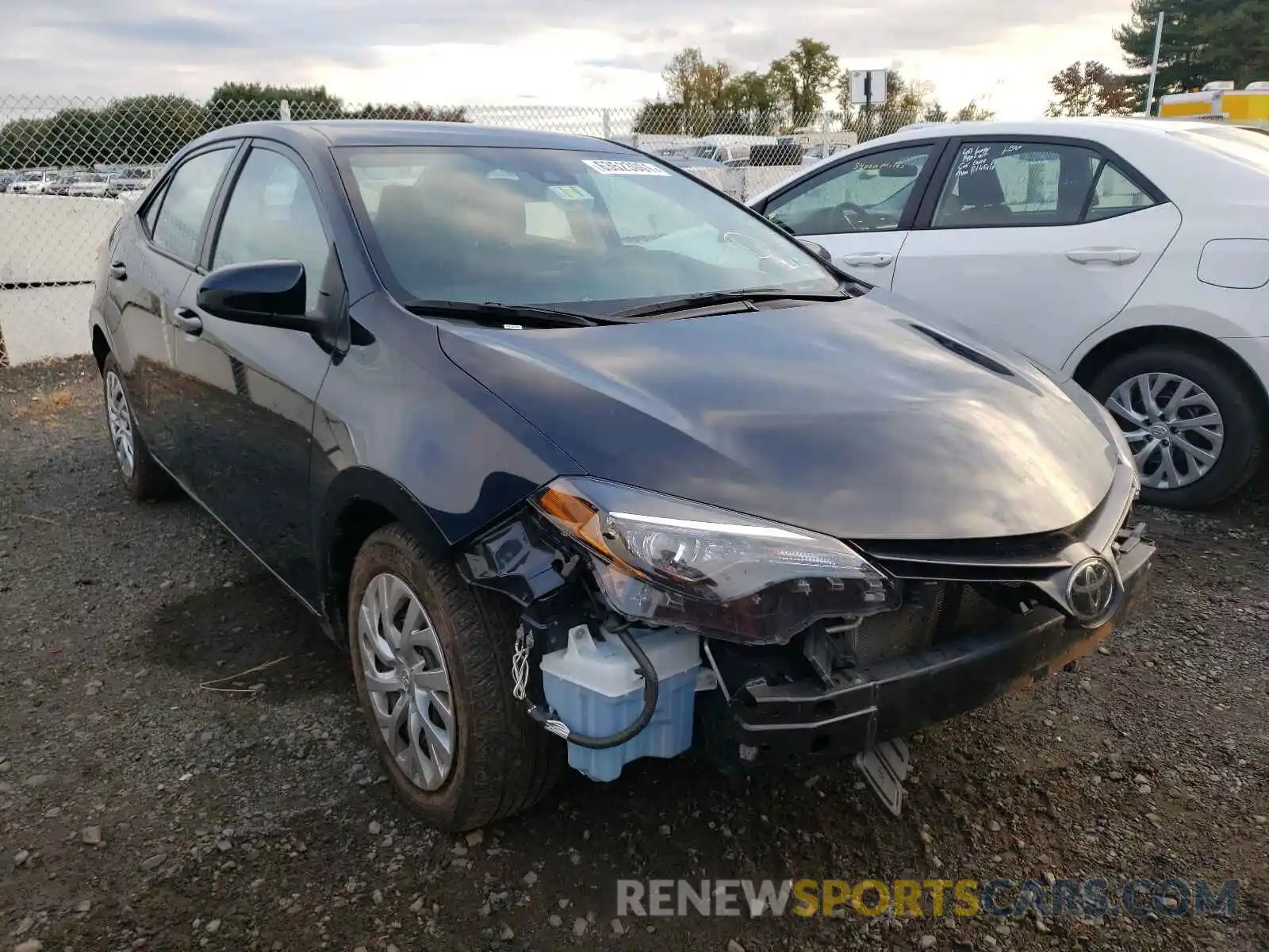 1 Photograph of a damaged car 2T1BURHEXKC239243 TOYOTA COROLLA 2019