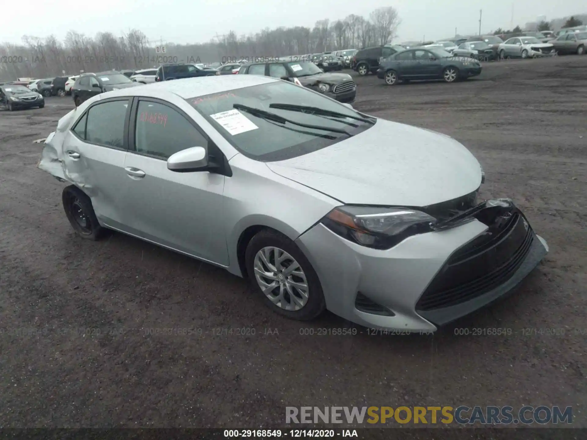 1 Photograph of a damaged car 2T1BURHEXKC239341 TOYOTA COROLLA 2019