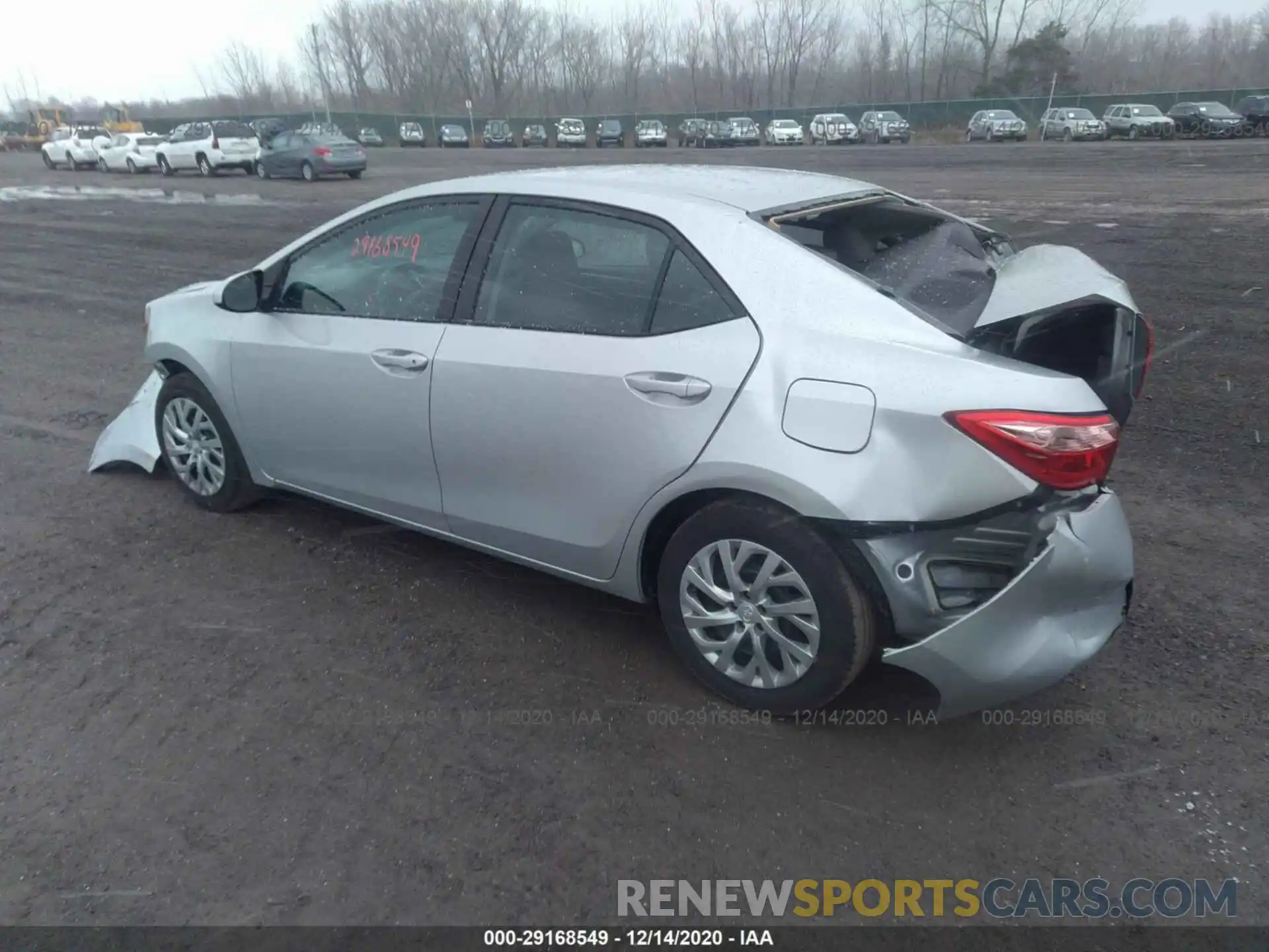 3 Photograph of a damaged car 2T1BURHEXKC239341 TOYOTA COROLLA 2019